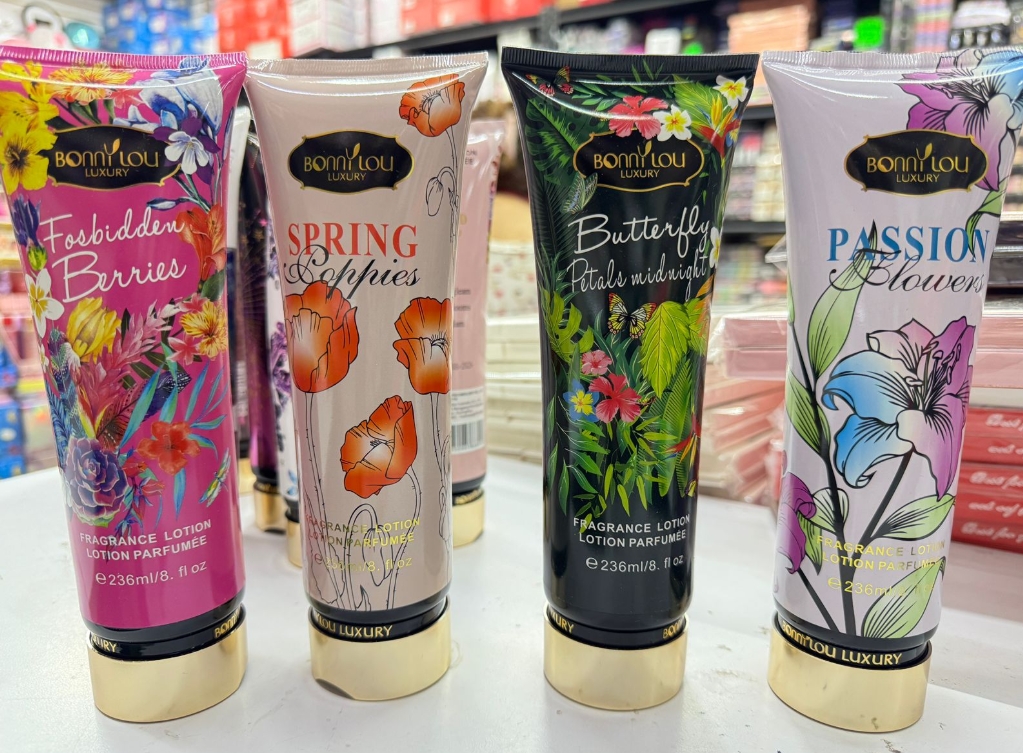 Crema corporal con fragancias